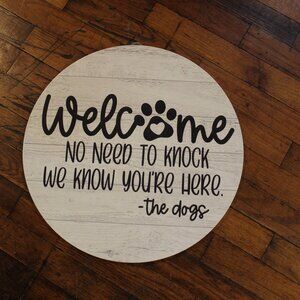 Dog Door Decor